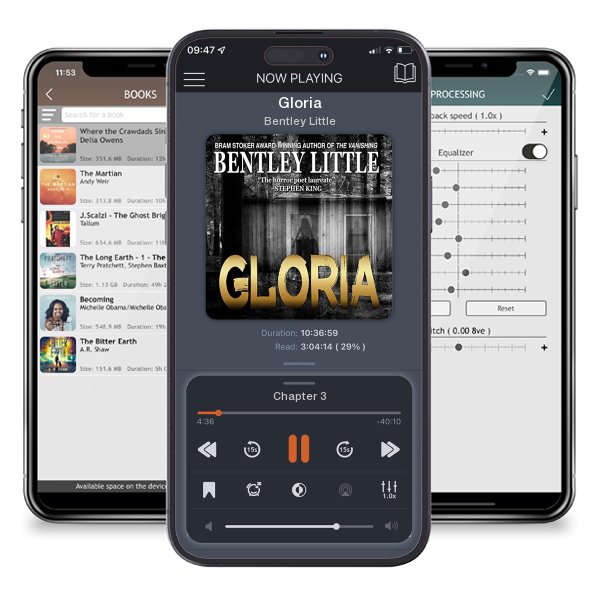 Download fo free audiobook Gloria by Bentley Little and listen anywhere on your iOS devices in the ListenBook app.
