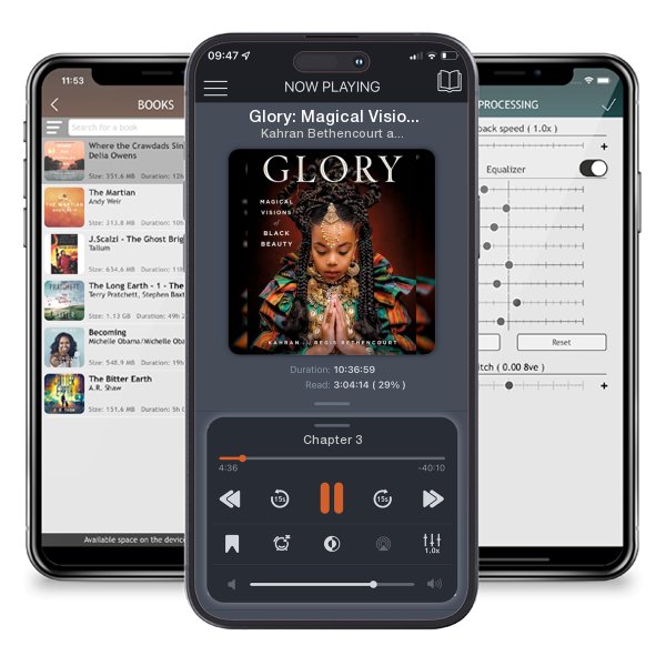 Download fo free audiobook Glory: Magical Visions of Black Beauty by Kahran Bethencourt and Regis Bethencourt and listen anywhere on your iOS devices in the ListenBook app.