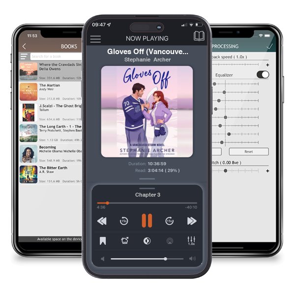 Download fo free audiobook Gloves Off (Vancouver Storm, #4) by Stephanie Archer and listen anywhere on your iOS devices in the ListenBook app.