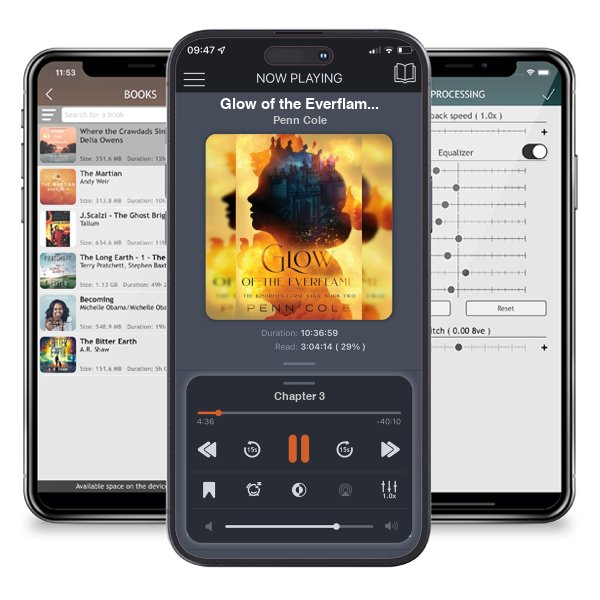 Download fo free audiobook Glow of the Everflame by Penn Cole and listen anywhere on your iOS devices in the ListenBook app.