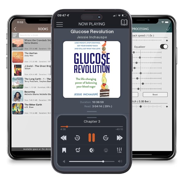Download fo free audiobook Glucose Revolution by Jessie Inchauspe and listen anywhere on your iOS devices in the ListenBook app.