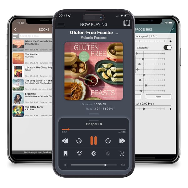 Download fo free audiobook Gluten-Free Feasts: Gather and Share with 80 Sweet and Savoury Recipes by Melanie Persson and listen anywhere on your iOS devices in the ListenBook app.