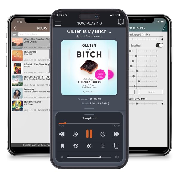Download fo free audiobook Gluten Is My Bitch: Rants, Recipes, and Ridiculousness for the Gluten-Free by April Peveteaux and listen anywhere on your iOS devices in the ListenBook app.