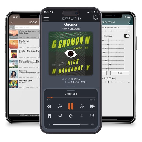 Download fo free audiobook Gnomon by Nick Harkaway and listen anywhere on your iOS devices in the ListenBook app.