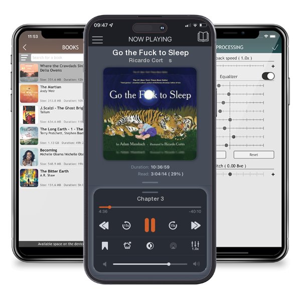 Download fo free audiobook Go the Fuck to Sleep by Ricardo Cortés and listen anywhere on your iOS devices in the ListenBook app.