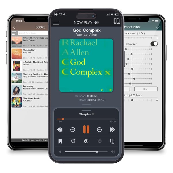 Download fo free audiobook God Complex by Rachael Allen and listen anywhere on your iOS devices in the ListenBook app.