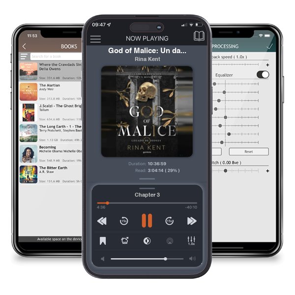 Descargar audiolibro gratis God of Malice: Un dark romance universitario / God of Malice: A Dark College Rom ance by Rina Kent y escuchar en cualquier lugar en sus dispositivos iOS en la aplicación ListenBook.