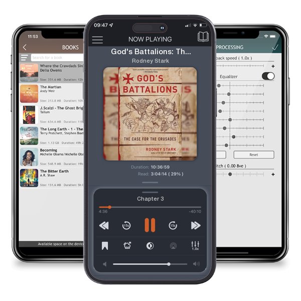 Download fo free audiobook God's Battalions: The Case for the Crusades by Rodney Stark and listen anywhere on your iOS devices in the ListenBook app.