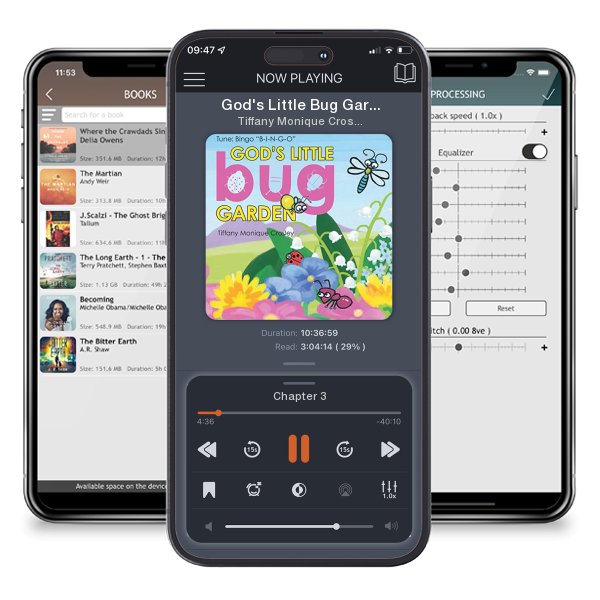 Download fo free audiobook God's Little Bug Garden by Tiffany Monique Crosley and listen anywhere on your iOS devices in the ListenBook app.