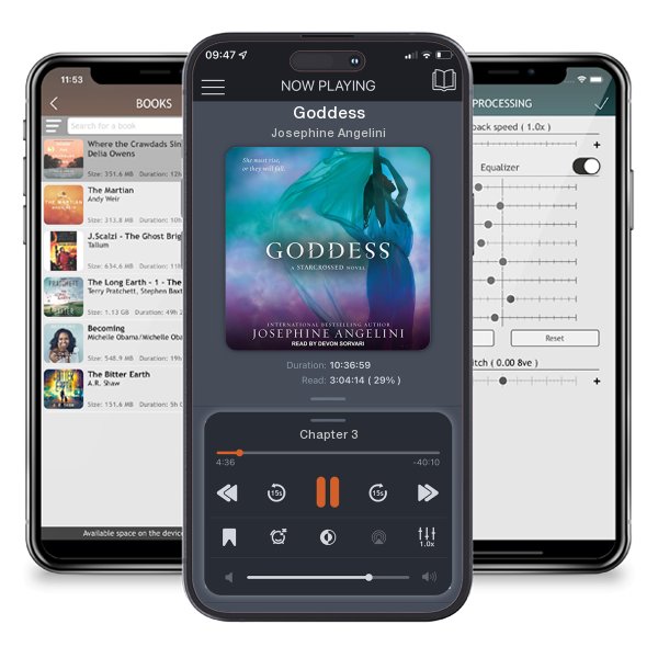 Download fo free audiobook Goddess by Josephine Angelini and listen anywhere on your iOS devices in the ListenBook app.