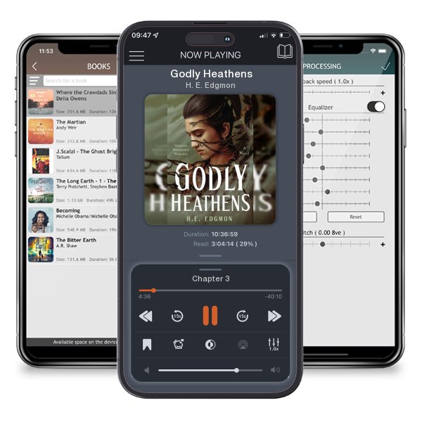 Download fo free audiobook Godly Heathens by H. E. Edgmon and listen anywhere on your iOS devices in the ListenBook app.