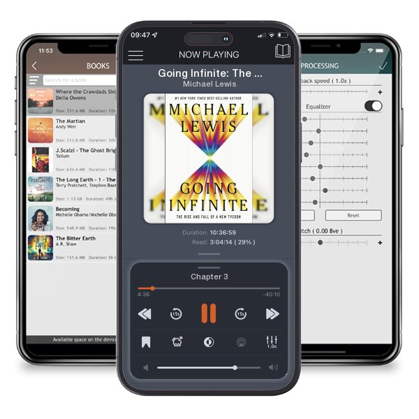 Download fo free audiobook Going Infinite: The Rise and Fall of a New Tycoon by Michael Lewis and listen anywhere on your iOS devices in the ListenBook app.