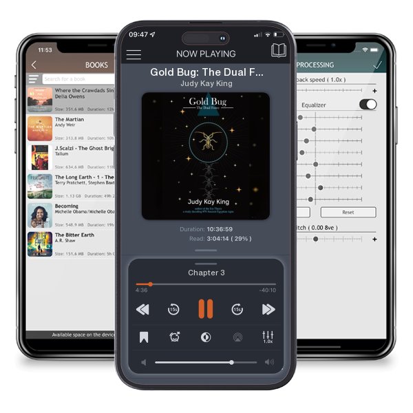 Download fo free audiobook Gold Bug: The Dual Force by Judy Kay King and listen anywhere on your iOS devices in the ListenBook app.