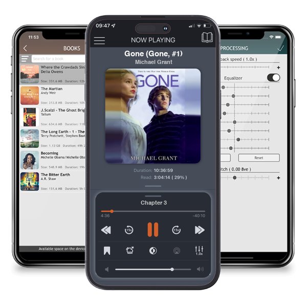 Download fo free audiobook Gone (Gone, #1) by Michael Grant and listen anywhere on your iOS devices in the ListenBook app.