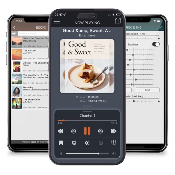 Download fo free audiobook Good & Sweet: A New Way to Bake with Naturally Sweet Ingredients by Brian Levy and listen anywhere on your iOS devices in the ListenBook app.