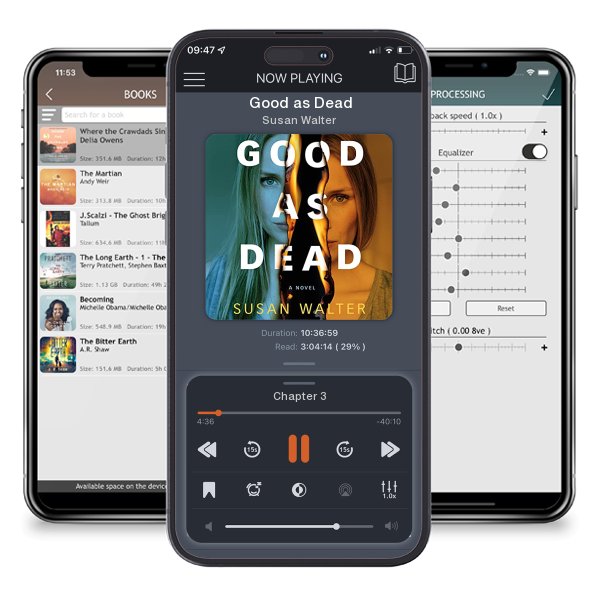 Download fo free audiobook Good as Dead by Susan Walter and listen anywhere on your iOS devices in the ListenBook app.