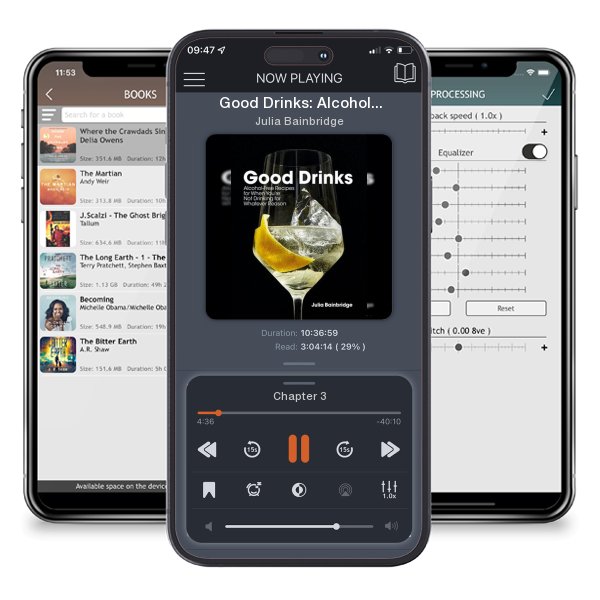 Download fo free audiobook Good Drinks: Alcohol-Free Recipes for When You're Not... by Julia Bainbridge and listen anywhere on your iOS devices in the ListenBook app.