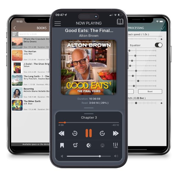 Download fo free audiobook Good Eats: The Final Years by Alton Brown and listen anywhere on your iOS devices in the ListenBook app.