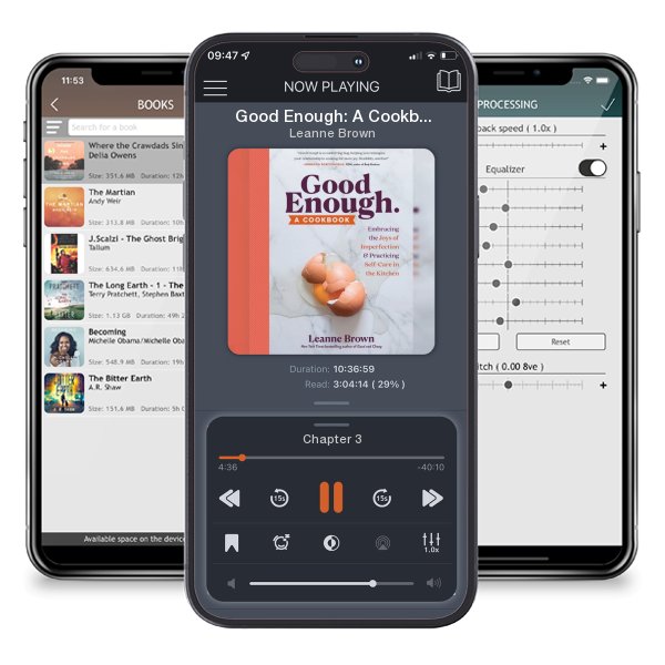 Download fo free audiobook Good Enough: A Cookbook: Embracing the Joys of Imperfection... by Leanne Brown and listen anywhere on your iOS devices in the ListenBook app.