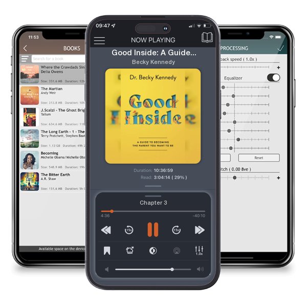 Download fo free audiobook Good Inside: A Guide to Becoming the Parent You Want to Be by Becky Kennedy and listen anywhere on your iOS devices in the ListenBook app.