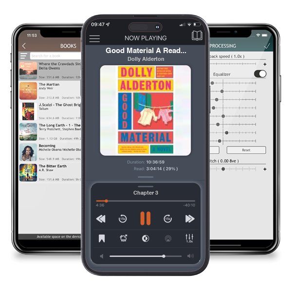 Download fo free audiobook Good Material A Read with Jenna Pick by Dolly Alderton and listen anywhere on your iOS devices in the ListenBook app.