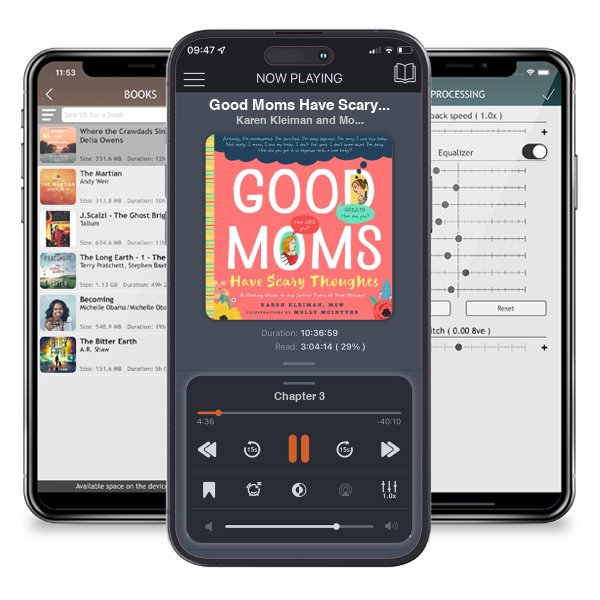 Download fo free audiobook Good Moms Have Scary Thoughts: A Healing Guide to the Secret... by Karen Kleiman and Molly McIntyre and listen anywhere on your iOS devices in the ListenBook app.