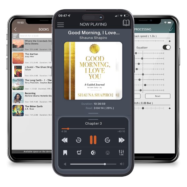 Download fo free audiobook Good Morning, I Love You: A Guided Journal for Calm, Clarity,... by Shauna Shapiro and listen anywhere on your iOS devices in the ListenBook app.
