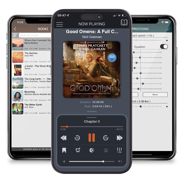 Download fo free audiobook Good Omens: A Full Cast Production by Neil Gaiman and listen anywhere on your iOS devices in the ListenBook app.