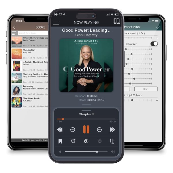 Download fo free audiobook Good Power: Leading Positive Change in Our Lives, Work, and... by Ginni Rometty and listen anywhere on your iOS devices in the ListenBook app.