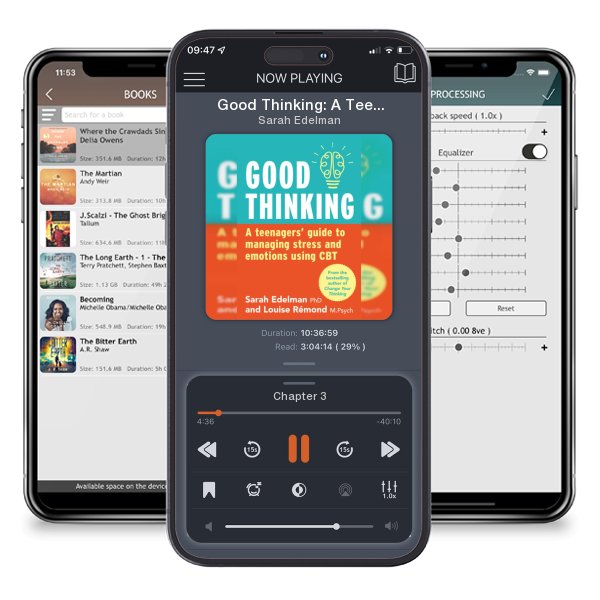 Download fo free audiobook Good Thinking: A Teenager's Guide to Managing Stress and Emotion Using CBT by Sarah Edelman and listen anywhere on your iOS devices in the ListenBook app.