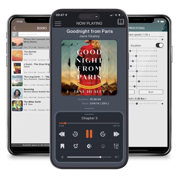 Download fo free audiobook Goodnight from Paris by Jane Healey and listen anywhere on your iOS devices in the ListenBook app.