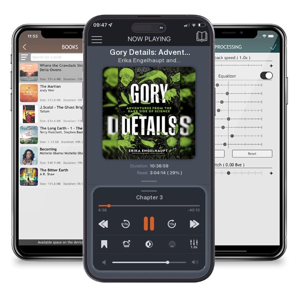 Download fo free audiobook Gory Details: Adventures from the Dark Side of Science by Erika Engelhaupt and Briony Morrow-Cribbs and listen anywhere on your iOS devices in the ListenBook app.