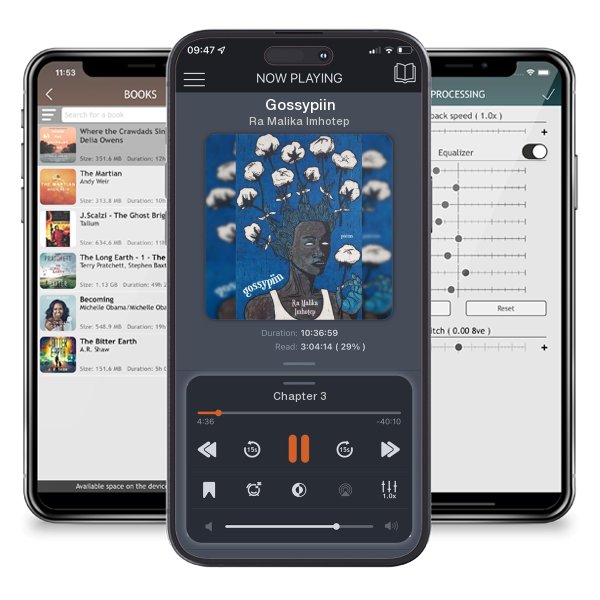 Download fo free audiobook Gossypiin by Ra Malika Imhotep and listen anywhere on your iOS devices in the ListenBook app.