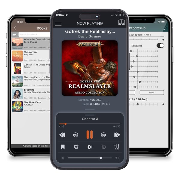 Download fo free audiobook Gotrek the Realmslayer by David Guymer and listen anywhere on your iOS devices in the ListenBook app.
