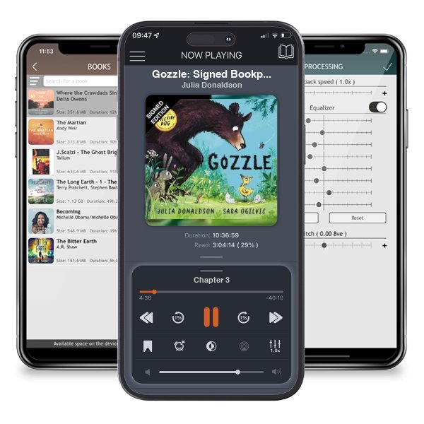 Download fo free audiobook Gozzle: Signed Bookplate Edition by Julia Donaldson and listen anywhere on your iOS devices in the ListenBook app.