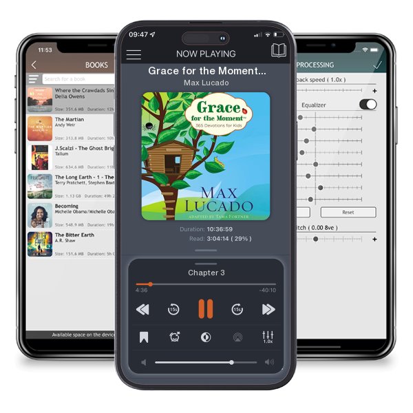 Download fo free audiobook Grace for the Moment: 365 Devotions for Kids by Max Lucado and listen anywhere on your iOS devices in the ListenBook app.