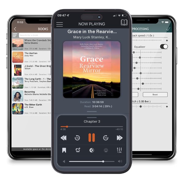 Download fo free audiobook Grace in the Rearview Mirror: Four Women Priests on... by Mary Luck Stanley, Kelly Demo, et al. and listen anywhere on your iOS devices in the ListenBook app.