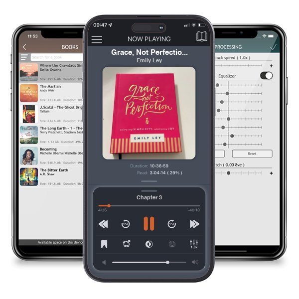 Download fo free audiobook Grace, Not Perfection by Emily Ley and listen anywhere on your iOS devices in the ListenBook app.