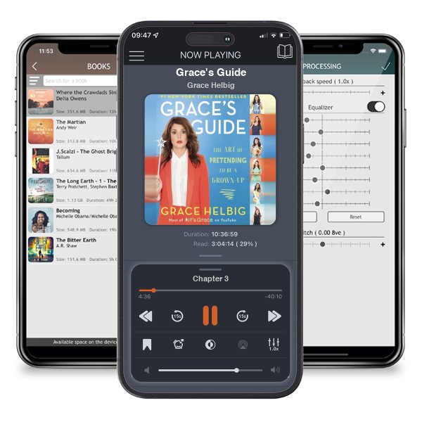 Download fo free audiobook Grace\'s Guide by Grace Helbig and listen anywhere on your iOS devices in the ListenBook app.