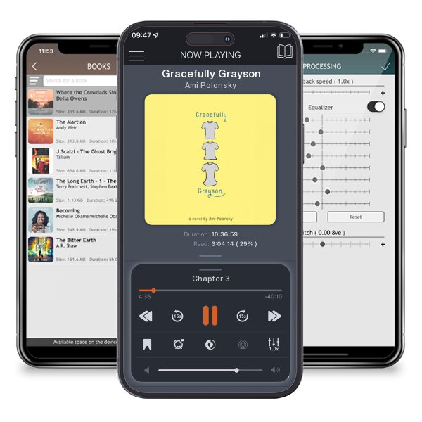 Download fo free audiobook Gracefully Grayson by Ami Polonsky and listen anywhere on your iOS devices in the ListenBook app.