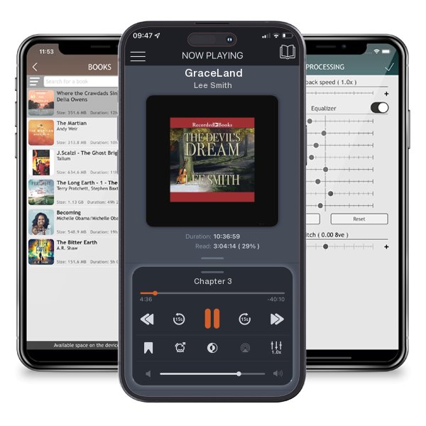 Download fo free audiobook GraceLand by Lee Smith and listen anywhere on your iOS devices in the ListenBook app.