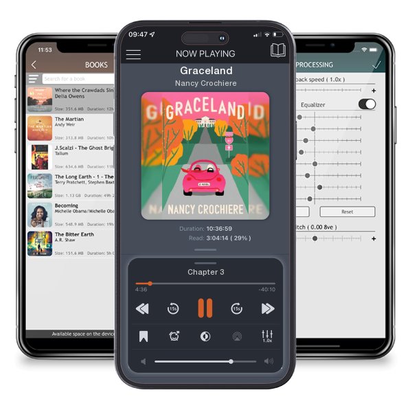 Download fo free audiobook Graceland by Nancy Crochiere and listen anywhere on your iOS devices in the ListenBook app.