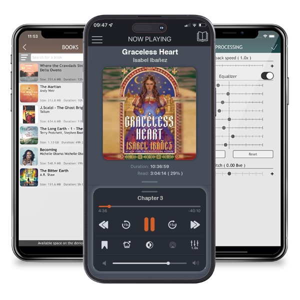 Download fo free audiobook Graceless Heart by Isabel Ibañez and listen anywhere on your iOS devices in the ListenBook app.