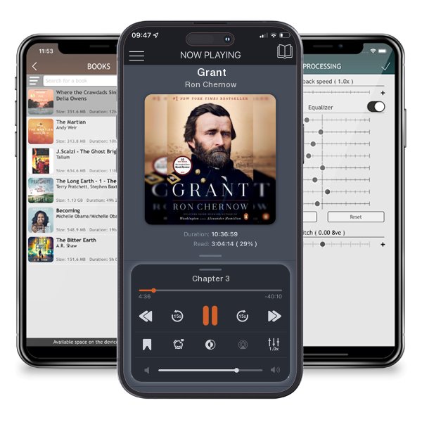 Download fo free audiobook Grant by Ron Chernow and listen anywhere on your iOS devices in the ListenBook app.