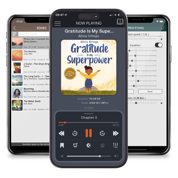 Download fo free audiobook Gratitude Is My Superpower by Alicia Ortego and listen anywhere on your iOS devices in the ListenBook app.