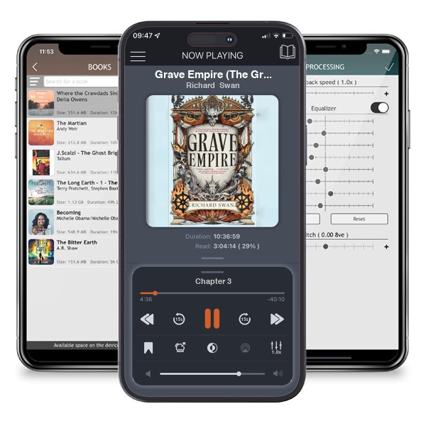 Download fo free audiobook Grave Empire (The Great Silence, #1) by Richard Swan and listen anywhere on your iOS devices in the ListenBook app.
