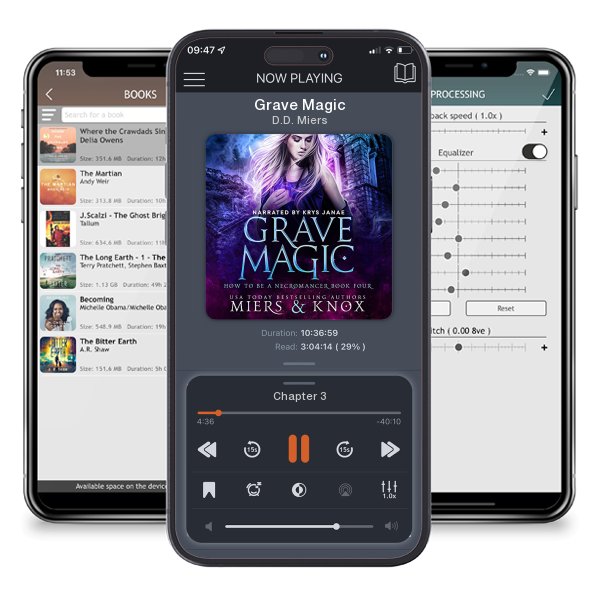 Download fo free audiobook Grave Magic by D.D. Miers and listen anywhere on your iOS devices in the ListenBook app.
