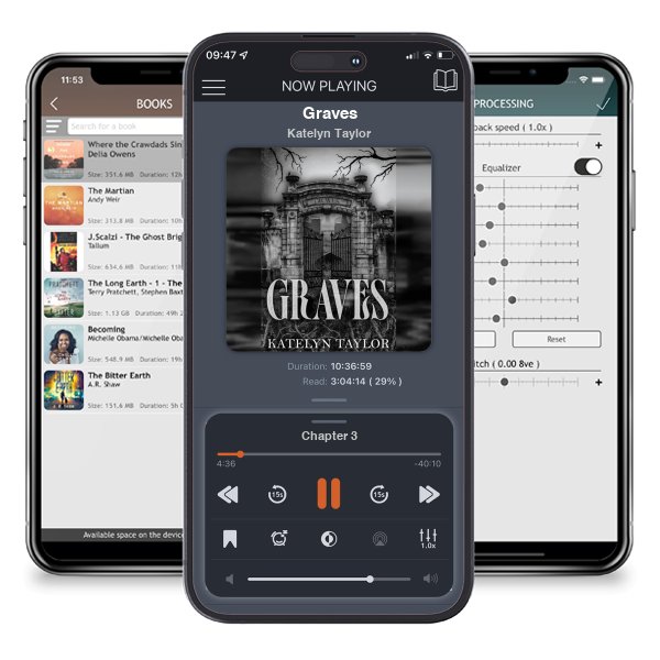 Download fo free audiobook Graves by Katelyn Taylor and listen anywhere on your iOS devices in the ListenBook app.