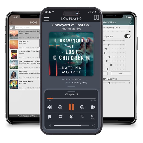Download fo free audiobook Graveyard of Lost Children by Katrina Monroe and listen anywhere on your iOS devices in the ListenBook app.