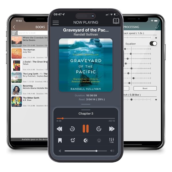 Download fo free audiobook Graveyard of the Pacific Shipwreck & Survival on Americas Deadliest Waterway by Randall Sullivan and listen anywhere on your iOS devices in the ListenBook app.